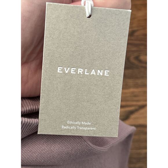 Everlane Womens Size B/AB The Seamless Legging Soft Stretch Dusty Lavender NWT - Picture 4 of 8